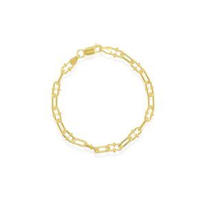 NWT Aurora Granchio Chain Bracelet // 14kt Italian Gold Vermeil